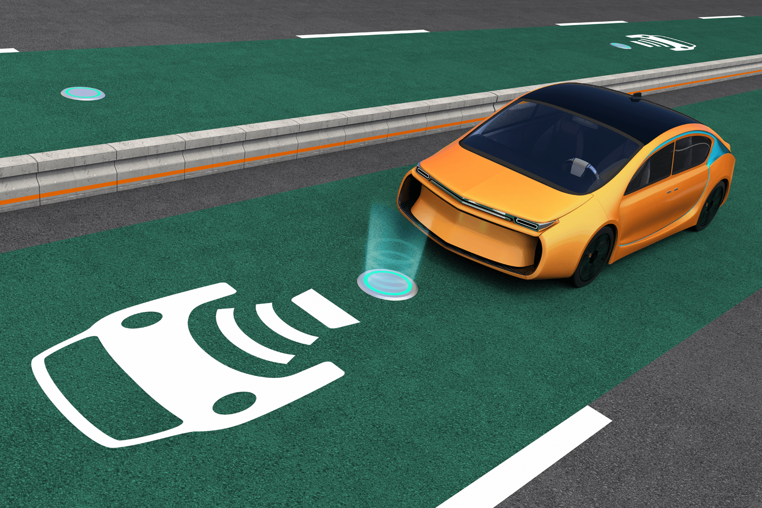 electrified road