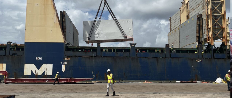 AsstrA ejecuta expediciones complejas de equipos de generación de energía desde Bangladesh a Estados Unidos.